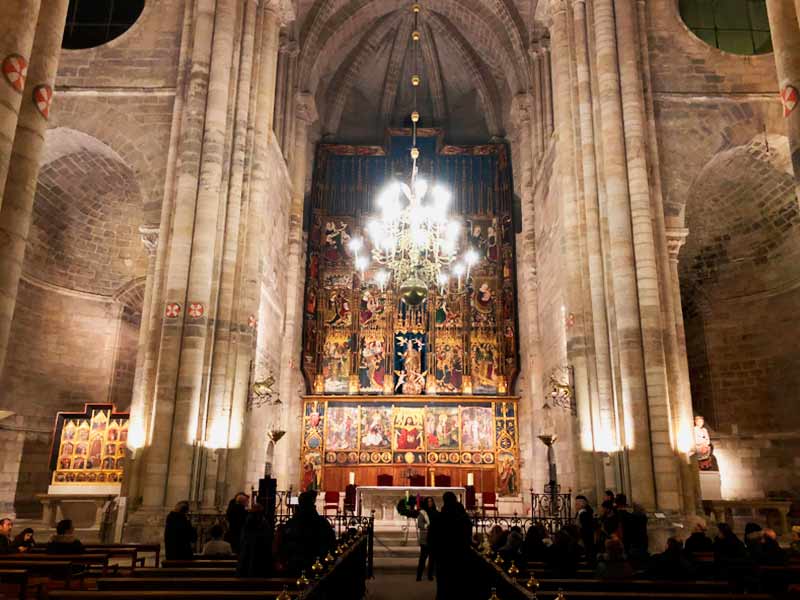 Catedral de Tudela: Visitas nocturnas.