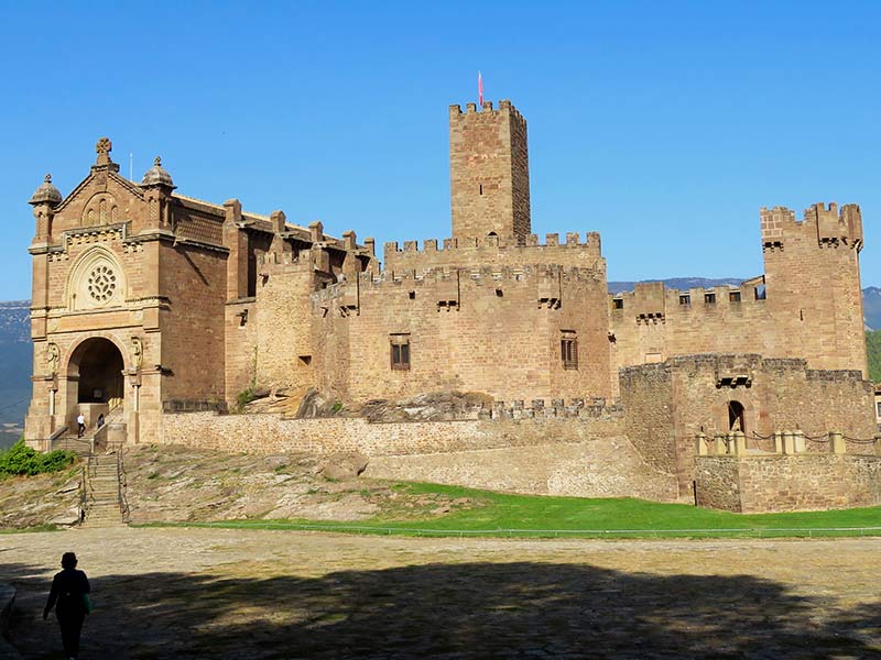 Castillo de Javier: Exteriores.