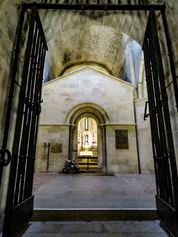 San Miguel de Aralar: Interiores.